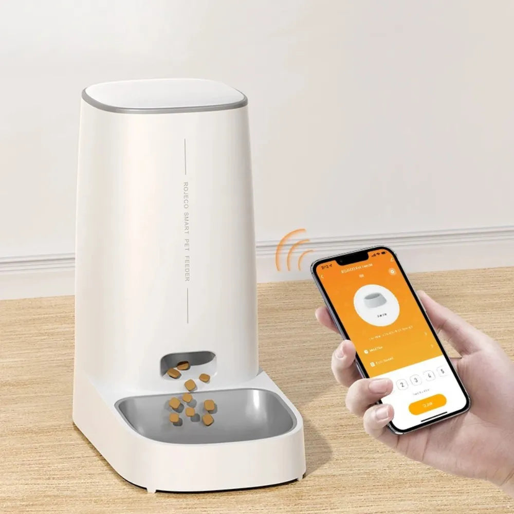 Alimentador Automático Inteligente WiFi para Gatos - Miauverso