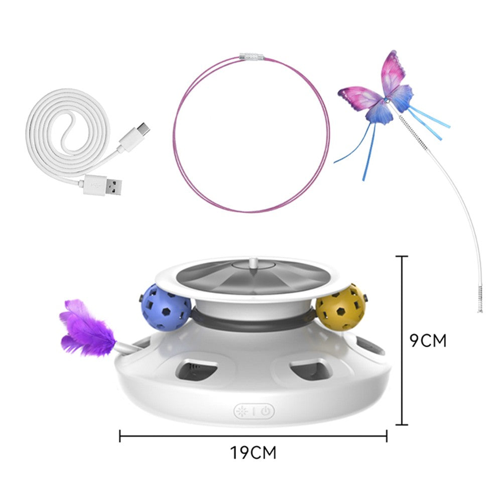 Brinquedo Inteligente com Pena para Gatos – Miauverso