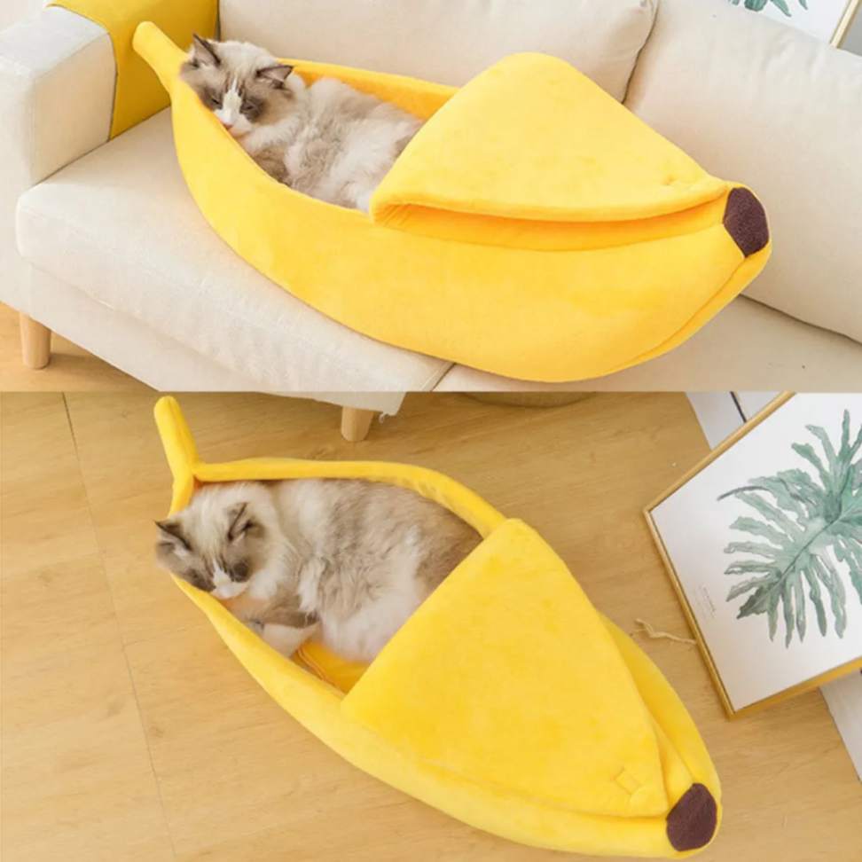 Cama de Gato Banana - Miauverso