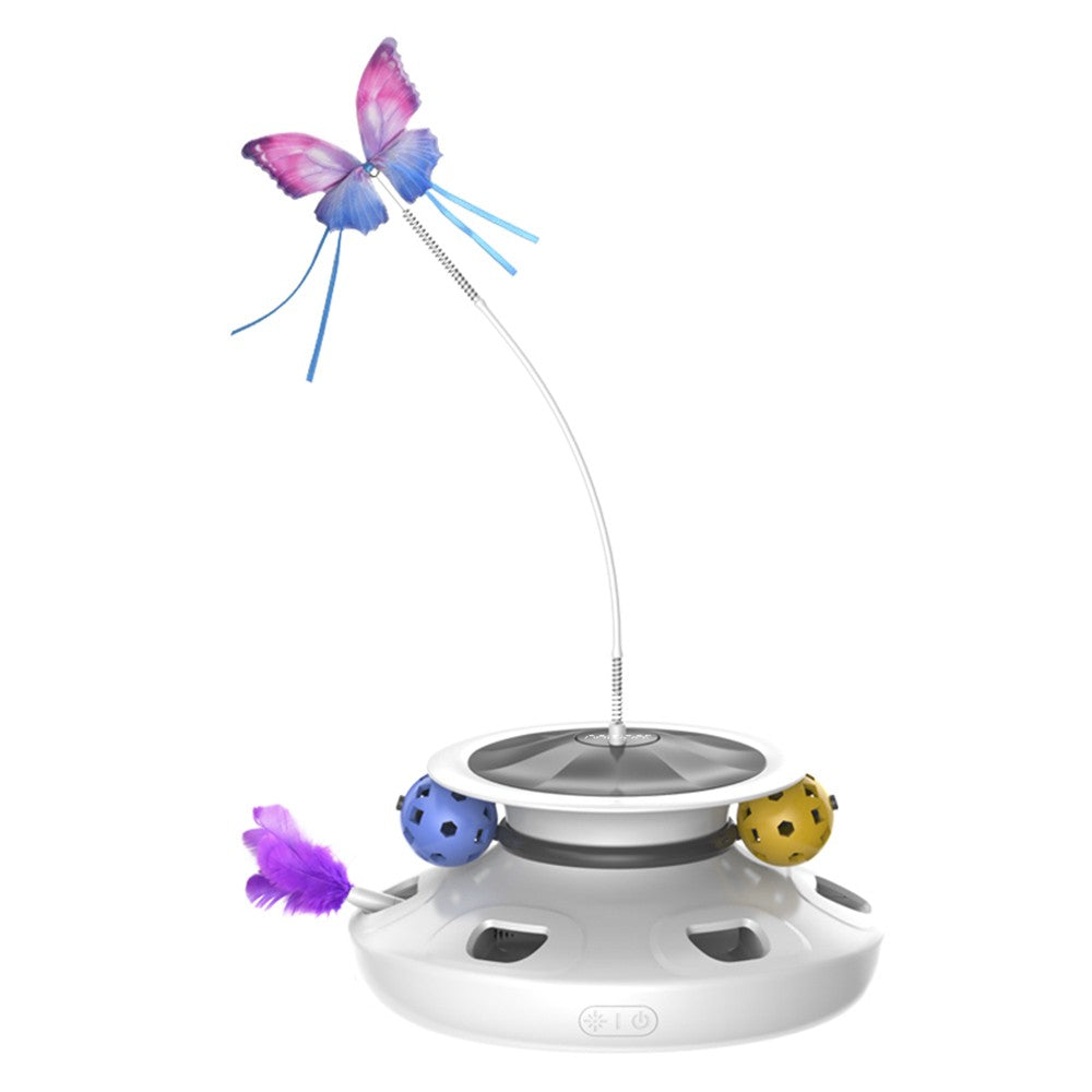 Brinquedo Inteligente com Pena para Gatos – Miauverso