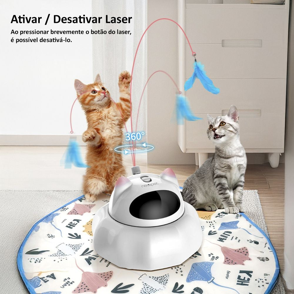 Brinquedo Elétrico Inteligente Borboleta - Miauverso