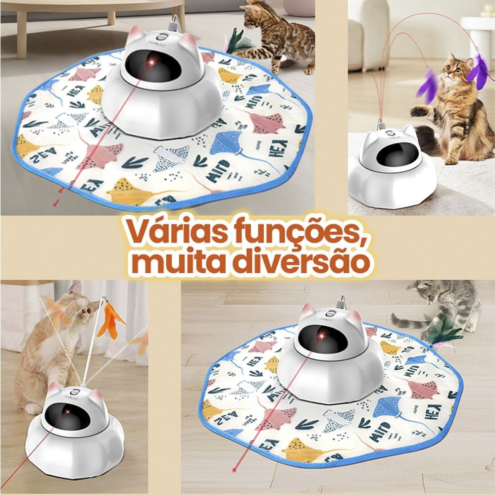 Brinquedo Elétrico Inteligente Borboleta - Miauverso