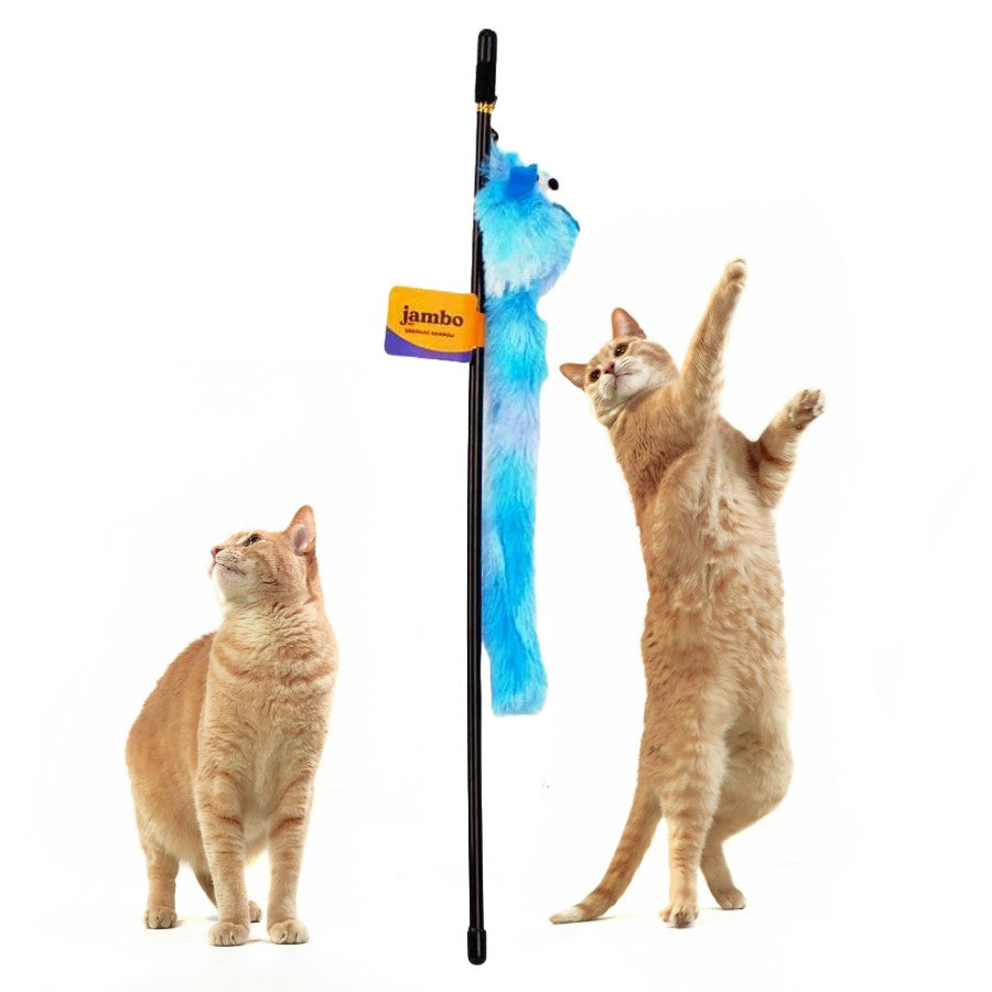 Brinquedo Varinha com Pluma Rainbow - Miauverso