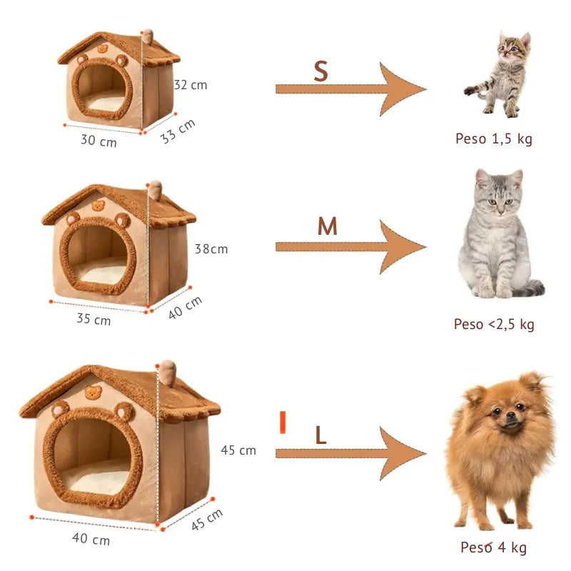 Casa-Dobrável-com-Chaminé-para-Gato-Miauverso