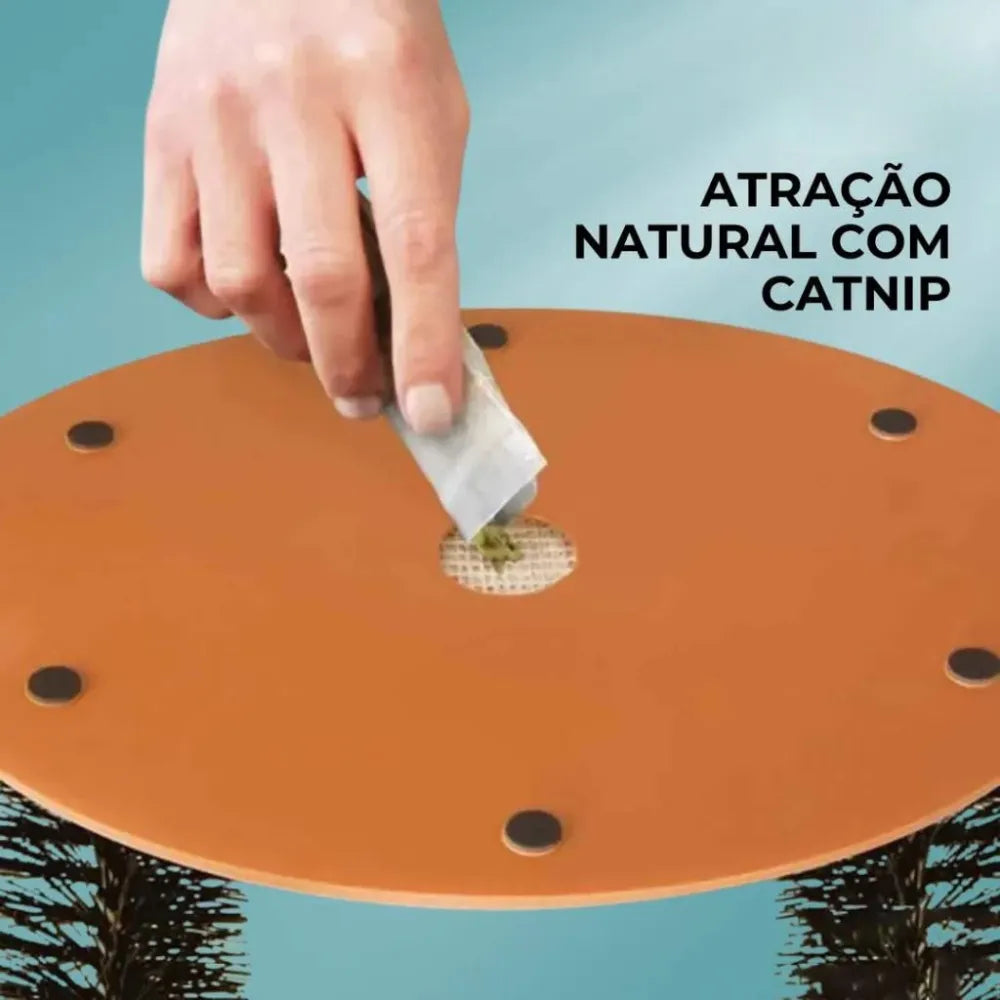 Escova-Arranhador-em-Arco-para-Gatos-Miauverso