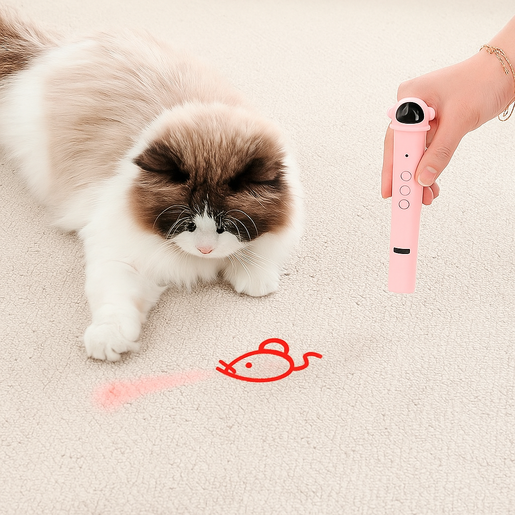 Laser para Gatos com Led - Miauverso