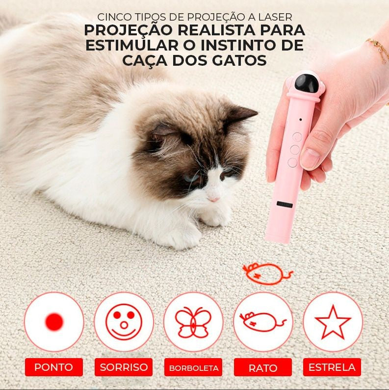 Laser para Gatos com Led - Miauverso