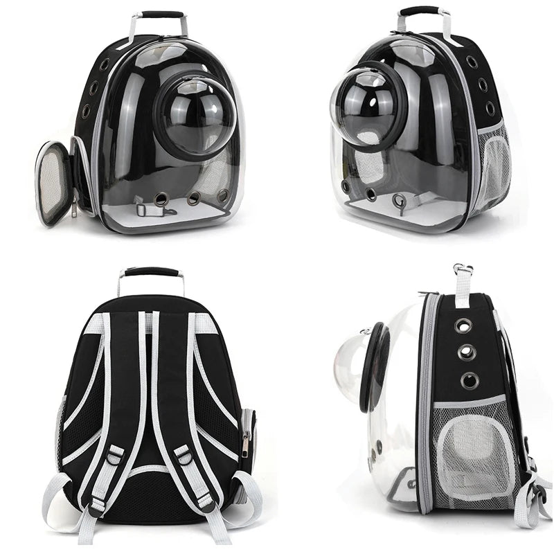 Mochila-Espacial-para-Gatos-com-Visor-Transparente-Miauverso