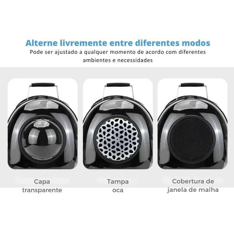 Mochila-Espacial-para-Gatos-com-Visor-Transparente-Miauverso