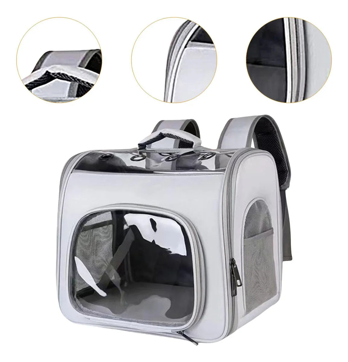 Mochila Luxo para Transporte de Gatos - Miauverso