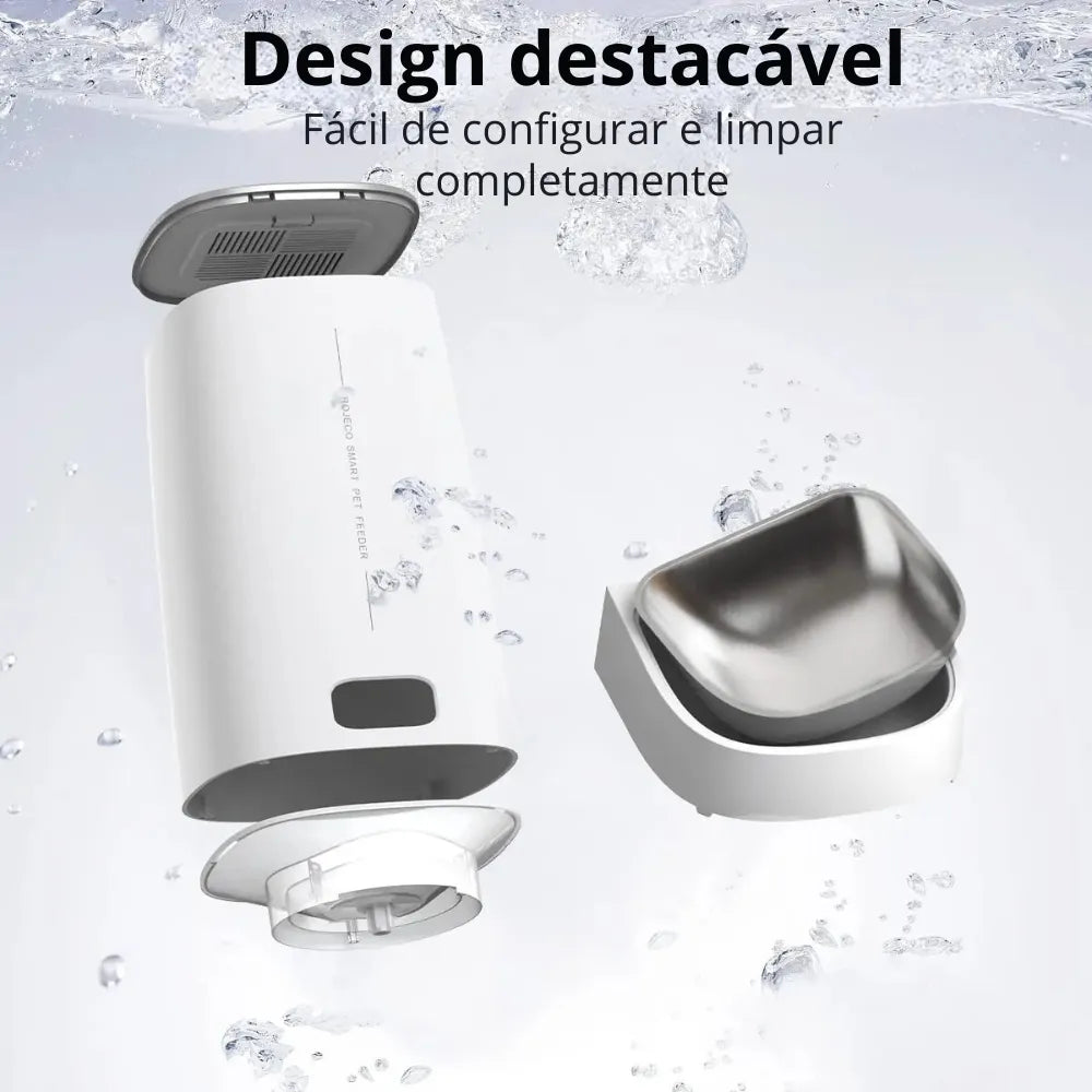 Alimentador Automático Inteligente WiFi para Gatos - Miauverso