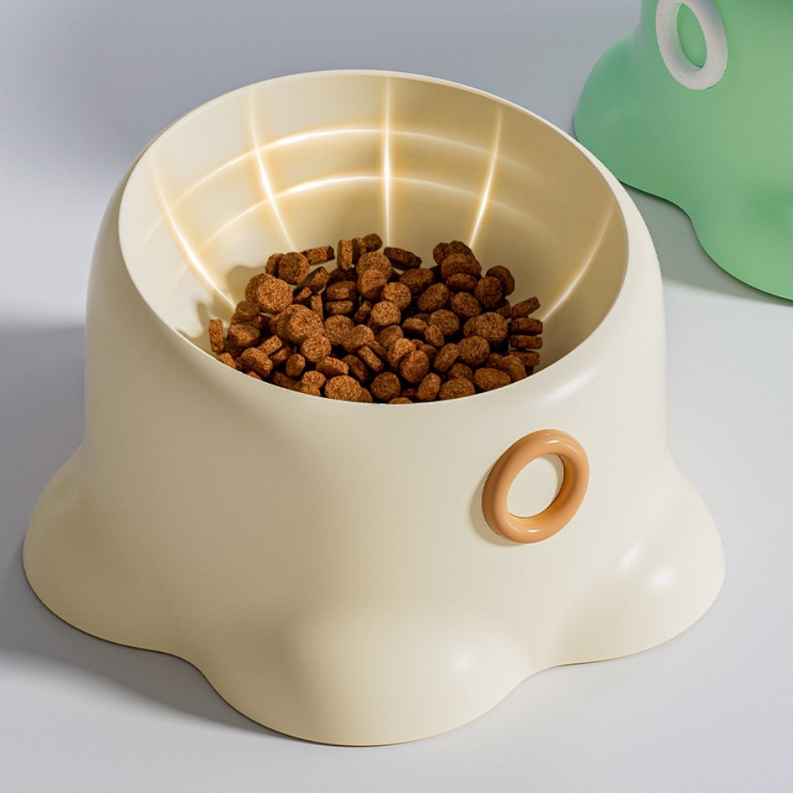 Tigela Macaron Polvo para Gatos e Animais de Estimação - Miauverso