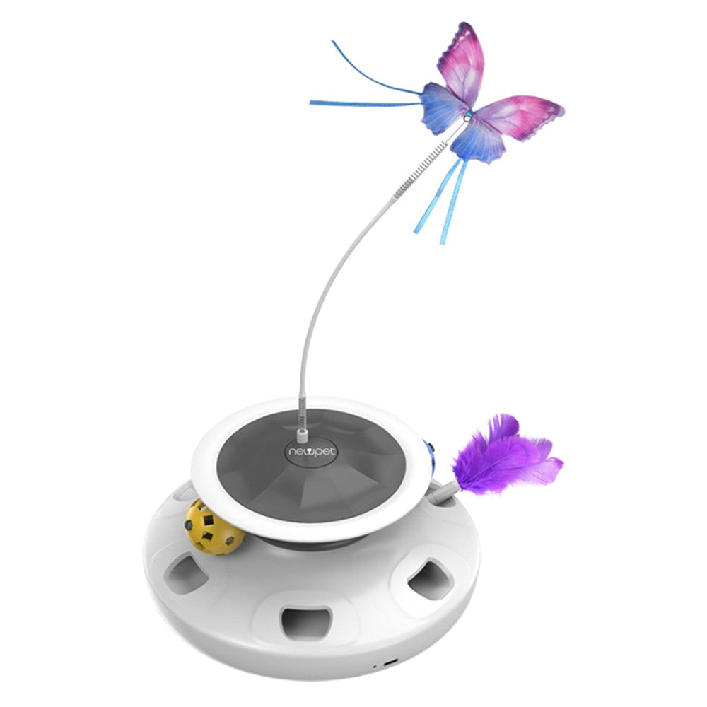 Brinquedo Inteligente com Pena para Gatos – Miauverso