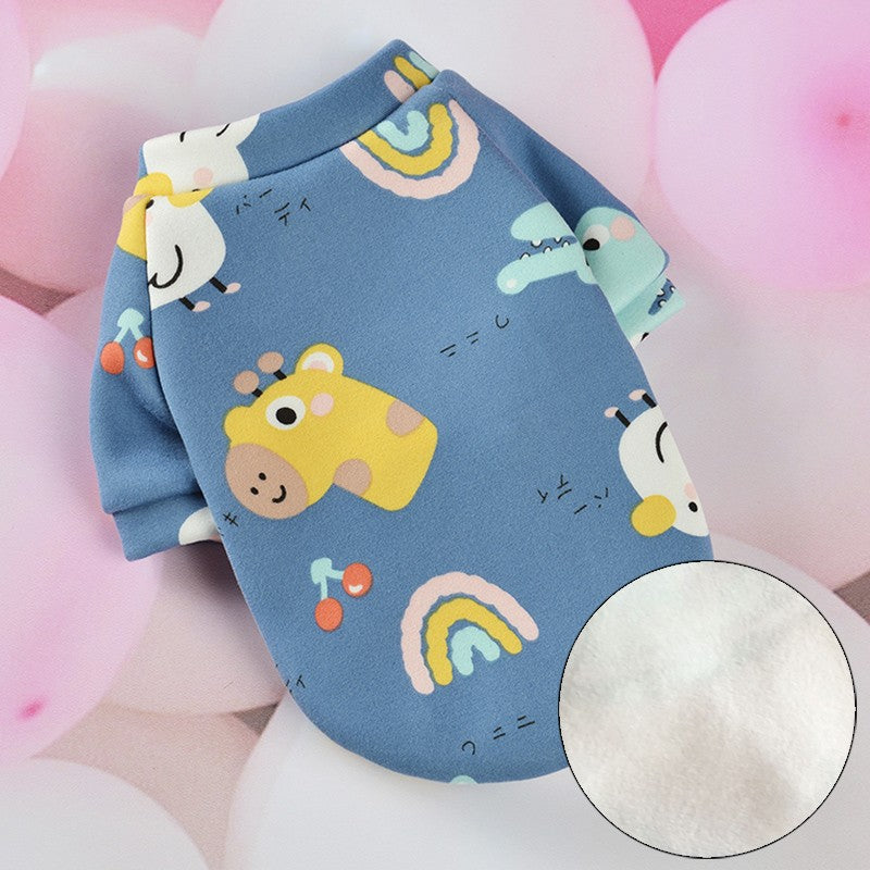 Casaco Estampado de Fibra – Miauverso