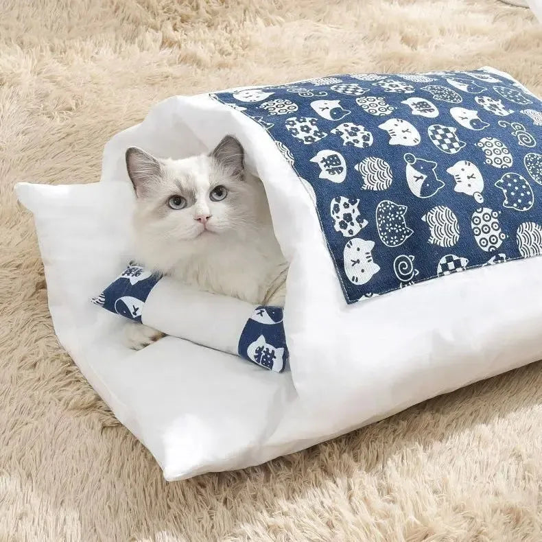 Cama Kawaii com Tampa Removível – Miauverso