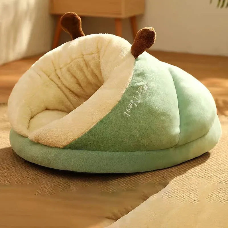 Cama em Formato de Chinelo com Tampa Removível – Miauverso
