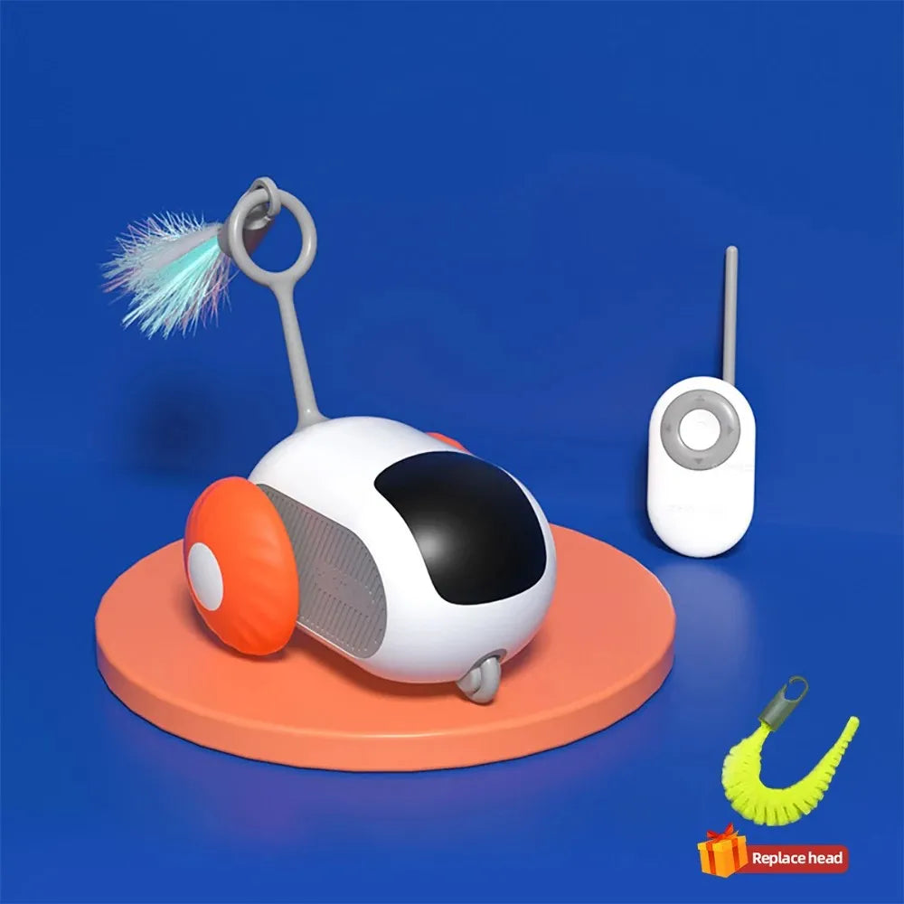 Brinquedo Inteligente com Movimento Automático e Controle Remoto para Gatos - Miauverso