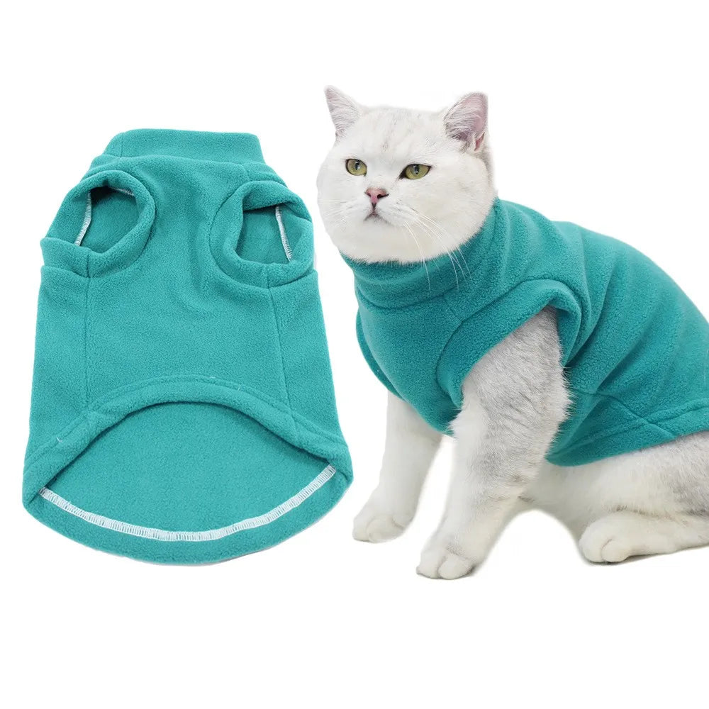 Colete de Lã Fleece Esportiva – Miauverso