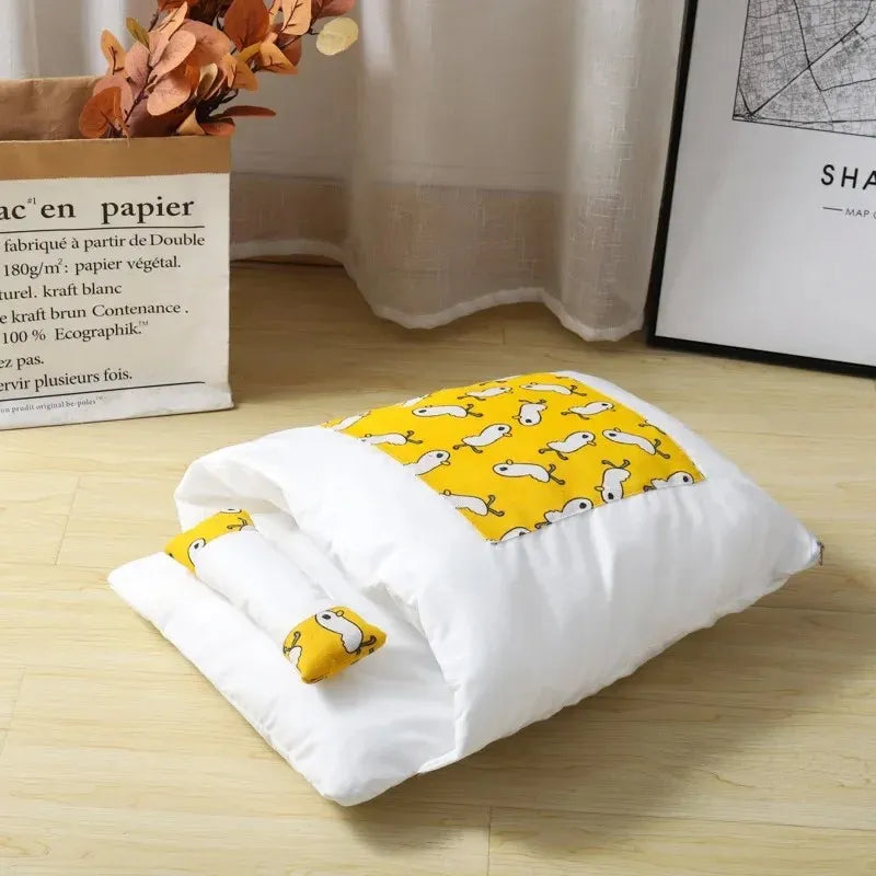 Cama Kawaii com Tampa Removível – Miauverso