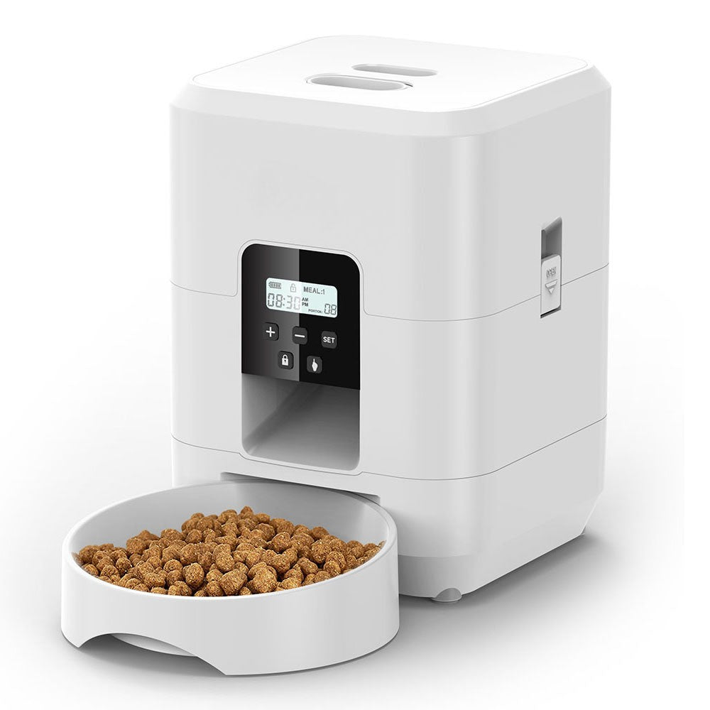 Alimentador Automático com Timer e Display Digital para Gatos - Miauverso