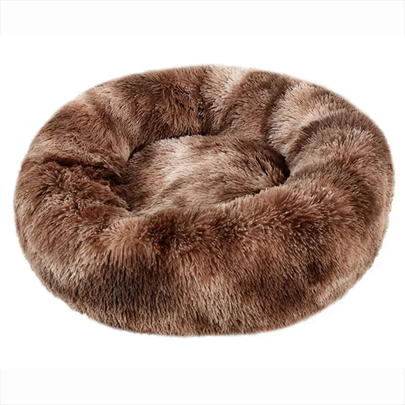 Cama-Redonda-de-Pelúcia-para-Gatos-Miauverso