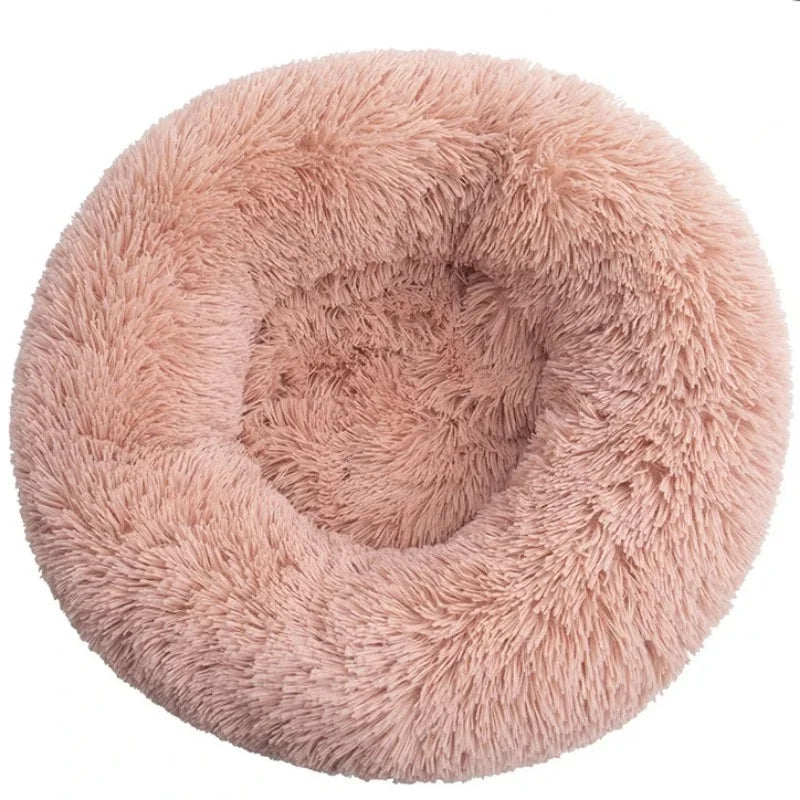 Cama-Redonda-de-Pelúcia-para-Gatos-Miauverso