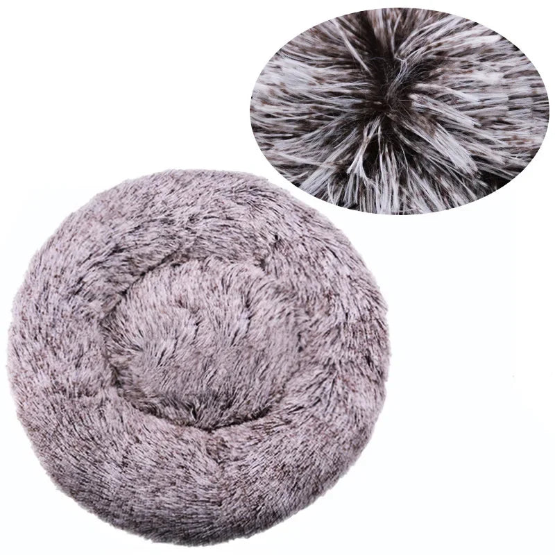 Cama-Redonda-de-Pelúcia-para-Gatos-Miauverso