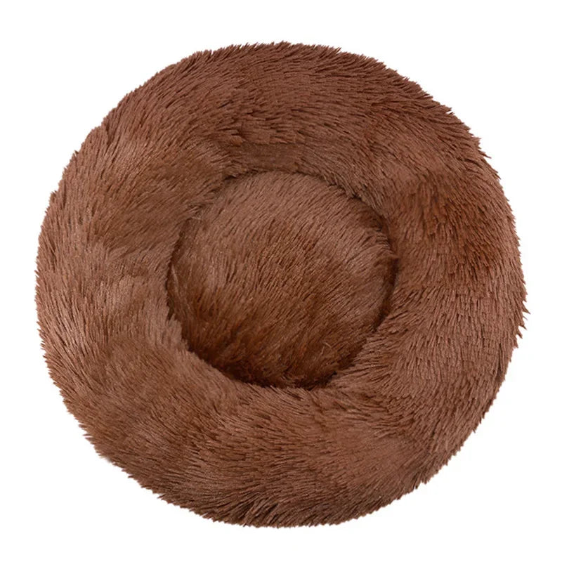 Cama-Redonda-de-Pelúcia-para-Gatos-Miauverso