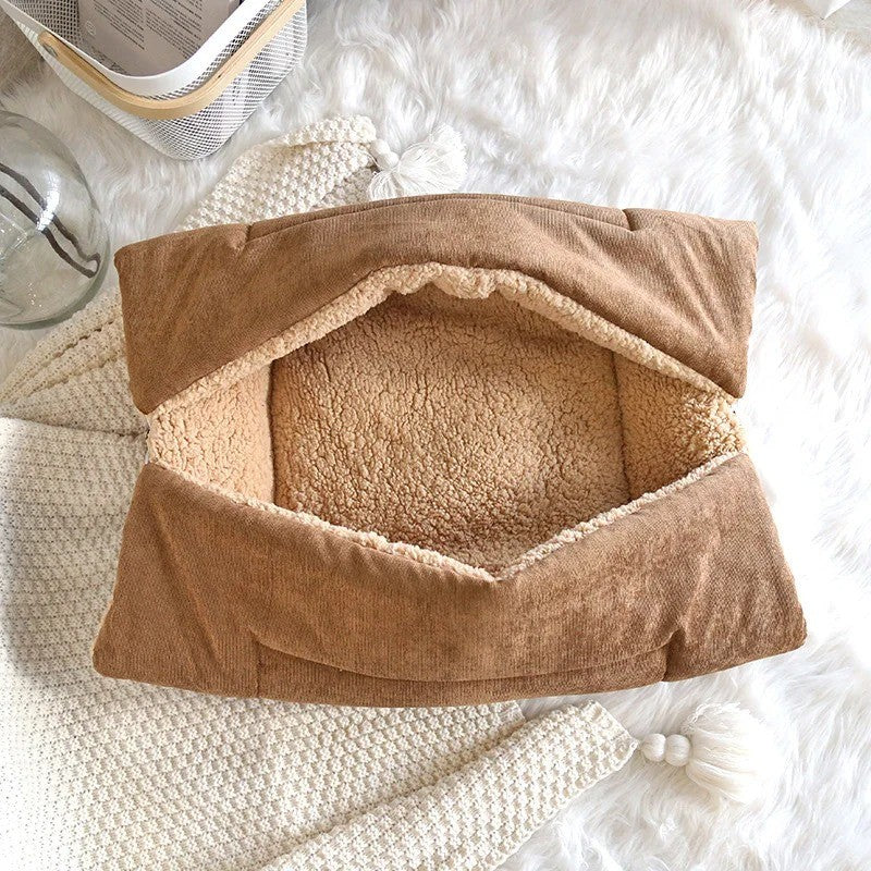 Cama Quentinha de inverno estilo fronha - Miauverso