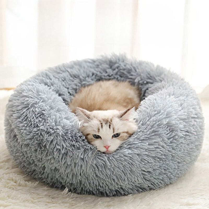 Cama de pelúcia ultra macia ideal para o inverno - Miauverso