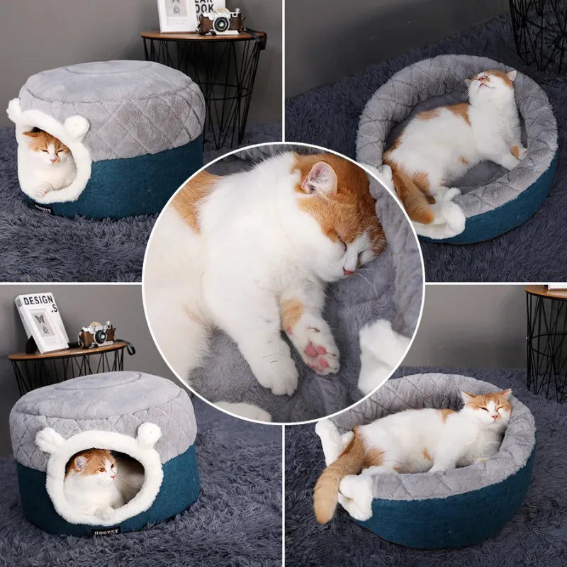 Casa-Toca-Fechada-para-Gatos-HOOPET-Miauverso