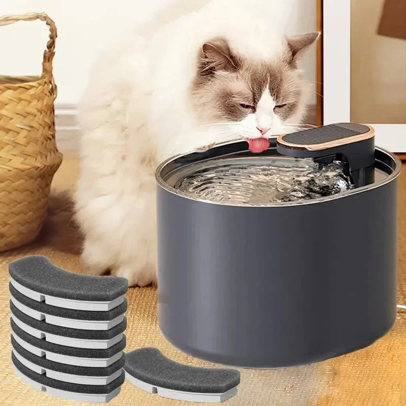 Fonte-de-Água-Inteligente-com-Sensor-para-Gatos-Miauverso