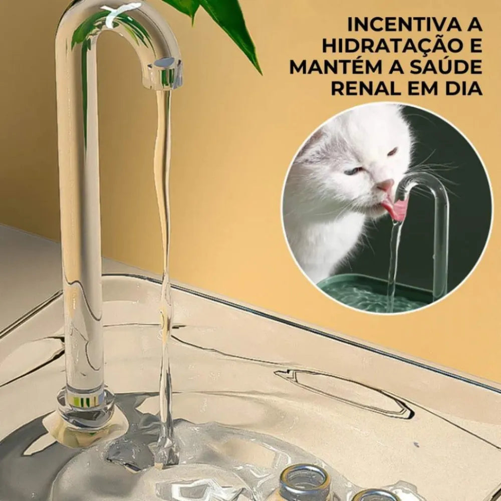 Fonte-de-Água-Silenciosa-com-Filtro-para-Gatos-Miauverso