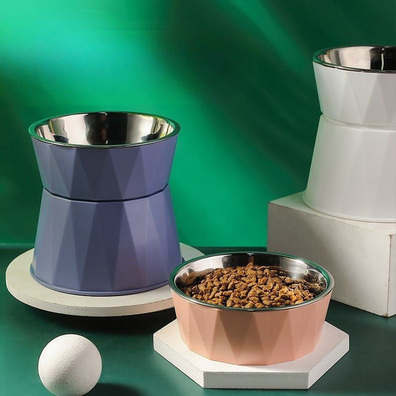 Tigela para Gatos em Aço Inoxidável - Miauverso