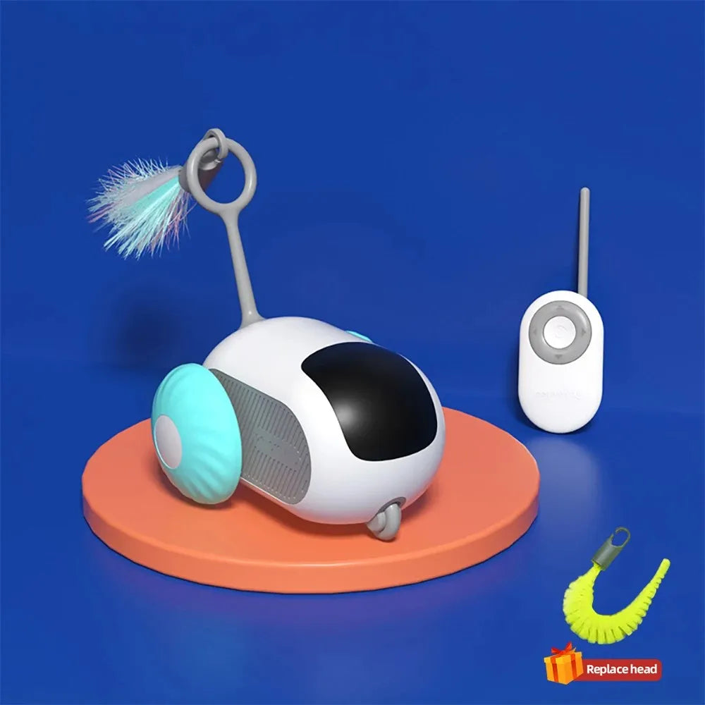 Brinquedo Inteligente com Movimento Automático e Controle Remoto para Gatos - Miauverso