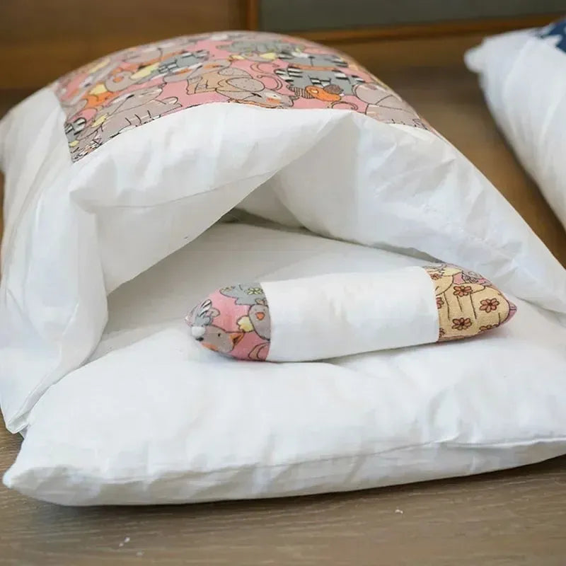 Cama Kawaii com Tampa Removível – Miauverso