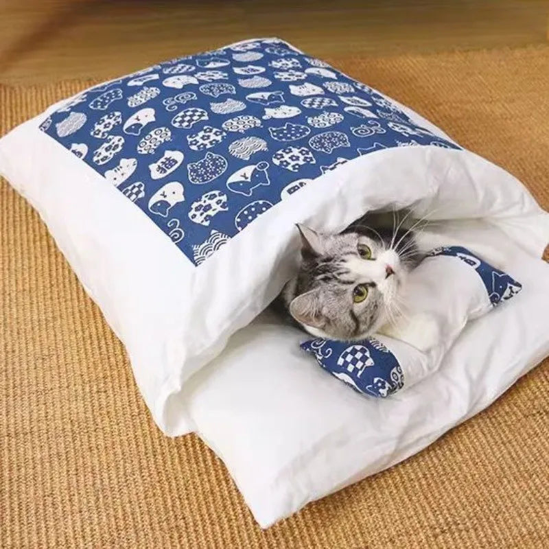 Cama Kawaii com Tampa Removível – Miauverso